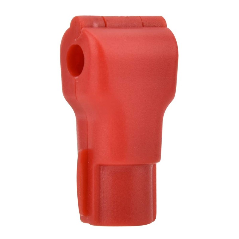 100pcs Peg Hook Locks Stop Lock, Plastic Red Security Lock,