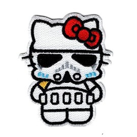Kitty Storm Trooper Empire Hook Patch (WHT)