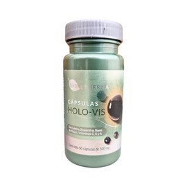 Holo-Vis Blen 60 Cápsulas con Luteína, Zeaxantina, Maqui y Vitaminas C y E Suplemento Alimenticio Línea Etherna