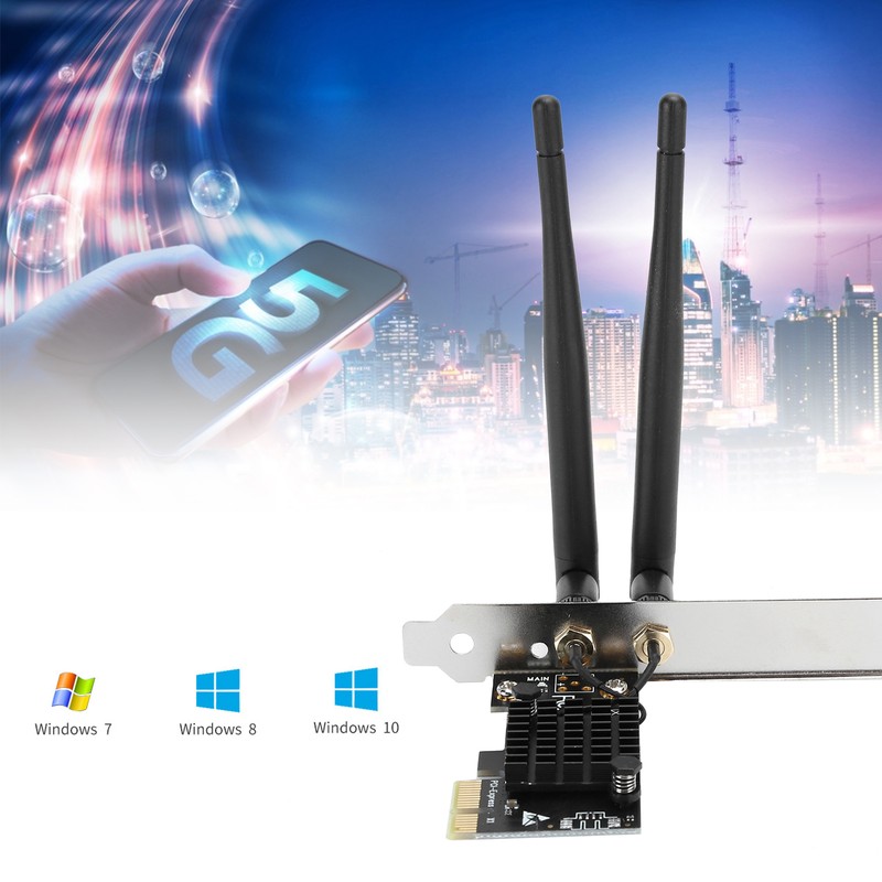 SU‑wie7265A 2.4G 5G Network Card IEEE802.11a/b/g/n/ac Dual Band Wireless WiFi