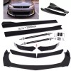 CNPAPC For Jetta MK6 Car Front Bumper Lip Spoiler Body