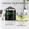 Bamboo Charcoal Whitening Tooth Powder with Hydroxyapatite, Stain Removal &