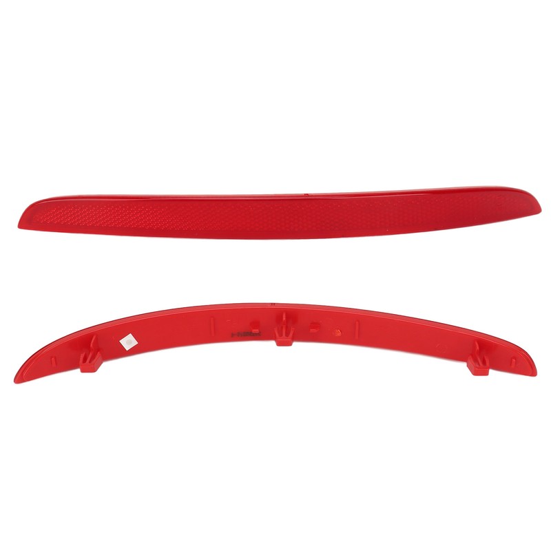 Rear Bumper Reflector Safer Nighttime Driving Red Lens Bumper Reflector