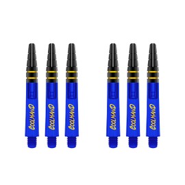 RED DRAGON Luke Humphries Nitrotech Dart Shafts (Shafts), Blue, 2 Sets Per Pack (6 Shafts Total)
