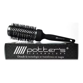 Potters Cepillo Profesional Potters Redondo Titanium/cerámica Grande