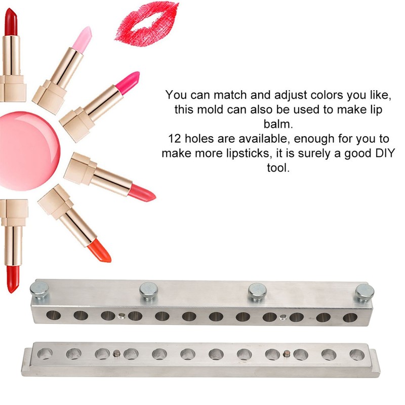 12.1mm DIY Lipstick Mold Beak Type Aluminum Lip Balm Mould
