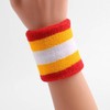 Sports Wristband Sweatband Wrist Support Wristband White 50ea