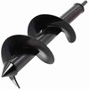 TCBWFY 4"x12"Auger Drill Bit for Planting Digging Holes,Garden Plant Flower