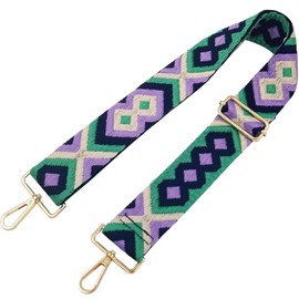 Abuyall Wide Bag Strap Fabric Shoulder Bag Floral Bag Replacement Belt Pt20