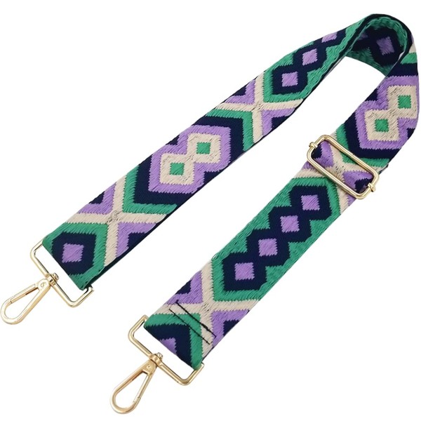 Abuyall Wide Bag Strap Fabric Shoulder Bag Floral Bag Replacement