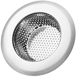 Sink Garbage Drain 3.1 inches (8 cm) Sink Garbage Receptor Stainless Steel (For Applicable Sinks, Diameter: 3.0 - 3.9 inches (7.5 - 10 cm)