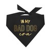 in My Bad Dog Era Metallic Printed Dog Bandana |