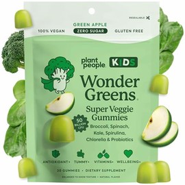 Plant People Kids Wondergreens Super Veggie Gomitas Niños Unidades