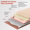 50 sqft HEATIT Warmmat Electric Radiant Self-adhesive Floor Heat Heating