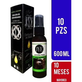 JYE Loción Jye Edición Aniversario 10%barba Crecimiento 10frasco