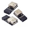chenyang 3 Pack Motherboard 9Pin/10Pin Front Panel Header to USB