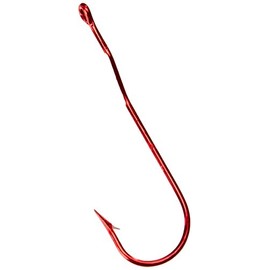 Tru Turn Size 2 Aberdeen Hooks, Red (Pack of 7)