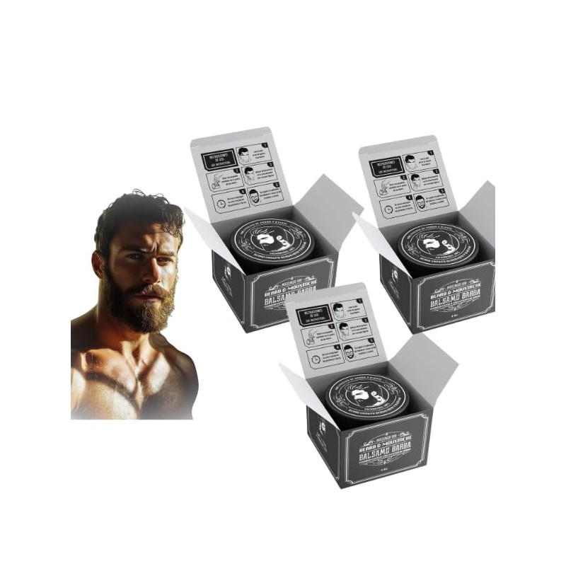 Kit Tratamiento 3 Meses para Barba Escasa y con Huecos