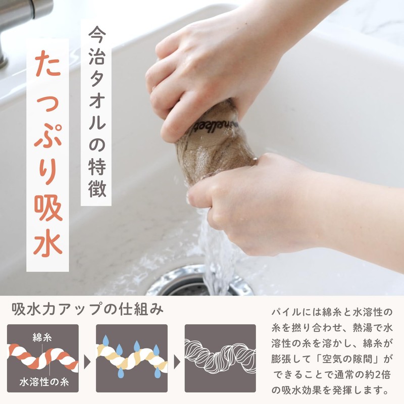 Melket Imabari Room Drying Honor Student, Slim Bath Towel, Thin,
