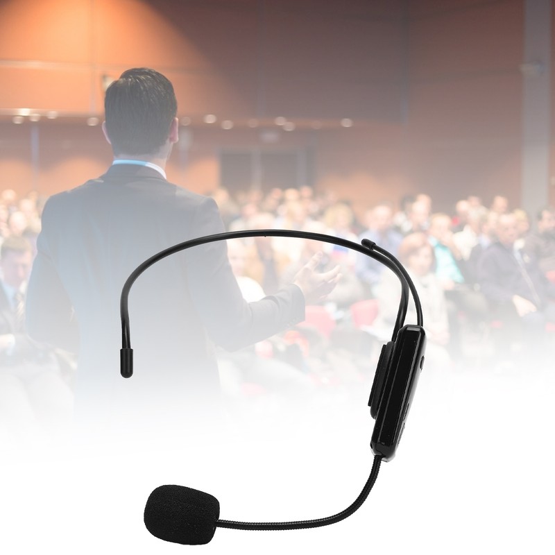HeadWear Microphone FM Wireless Microphone Mic for Game Live Camera