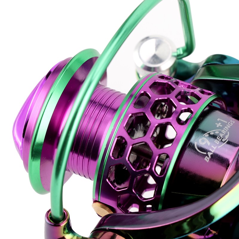Durable Metal Spinning Reel 9+1BB Left Right Interchangeable High Speed