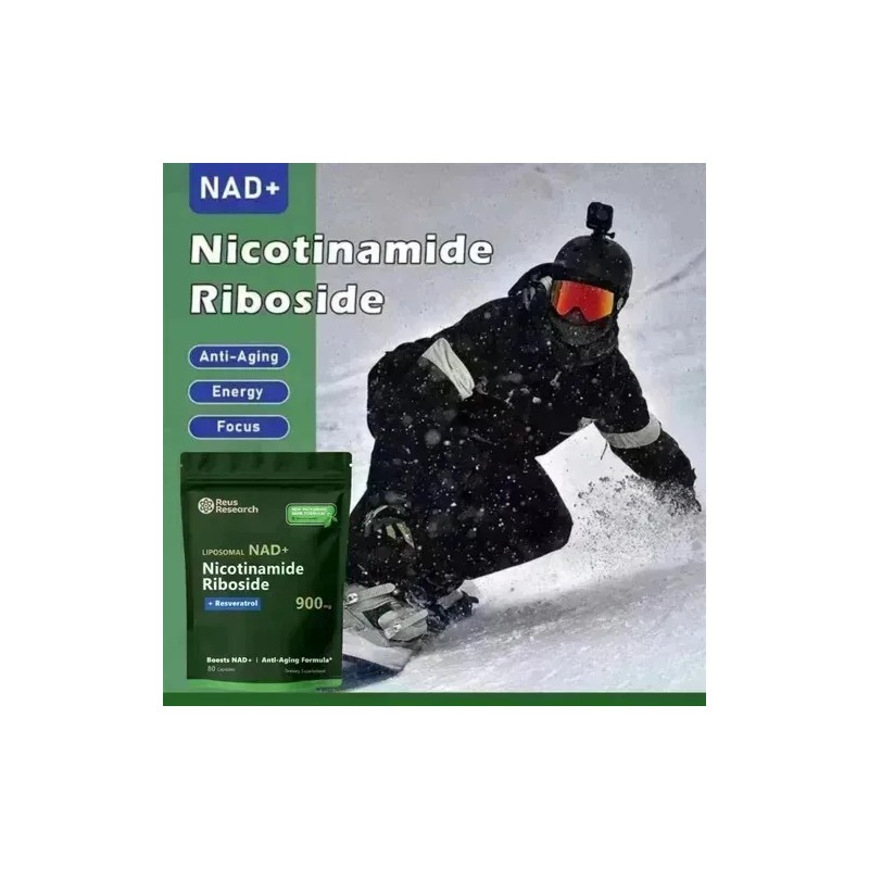 Nicotinamida Y Resveratrol 900 Mg Potencia El Nad+