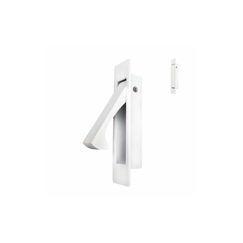 LASAMOLL Pocket Door Pull Handle，Professional Stainless Steel 304, 3-1/2"， Flush