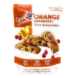 COOPER STREET BAKERY Orange Cranberry Cookies, 5 OZ