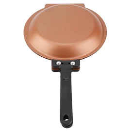 Double Side Pan, Double Side Non-stick Frying Pan Non-Stick Ceramic Coating Flip Frying Pan Pancake Maker for Home Kitchen Hotel Restaurant