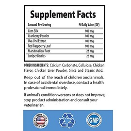 I LOVE MY PETS LLC I LOVE MY PETS LLC Dogs Bladder Support - PET Urinary Tract Support - Dogs and Cats - UTI Relief Complex - Dog Cranberry Pills - 90 Treats (1 Bottle)