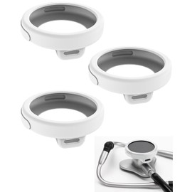 Funda de estetoscopio para estetoscopio digital EKO CORE 500™ - Protección esencial para profesionales médicos (blanco)