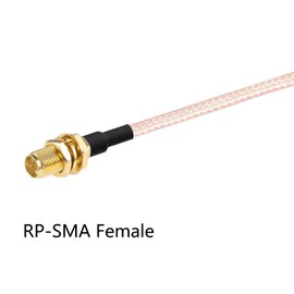 POBADY 6" SMA Female to SMA Dual Female Splitter Coax Cable 3 Way V-Type RG316 50 Ohm for 2G 3G 4G LTE Antenna Router Gateway Modem MiFi Mobile Hotspot
