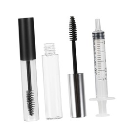 Healeved 12Pcs Empty Mascara Tube Refillable Cosmetic Container for Eyelash Lightweight and Leak Design Portable Makeup Bottles for Travel and Home Use