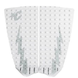 CREATURES OF LEISURE Deck Pad MICK FANNING PERFORMANCE TWIN MICK FANNING PERFORMANCE TWIN 2-Piece Deck Patch Traction Pad Surfing (Light Gray))