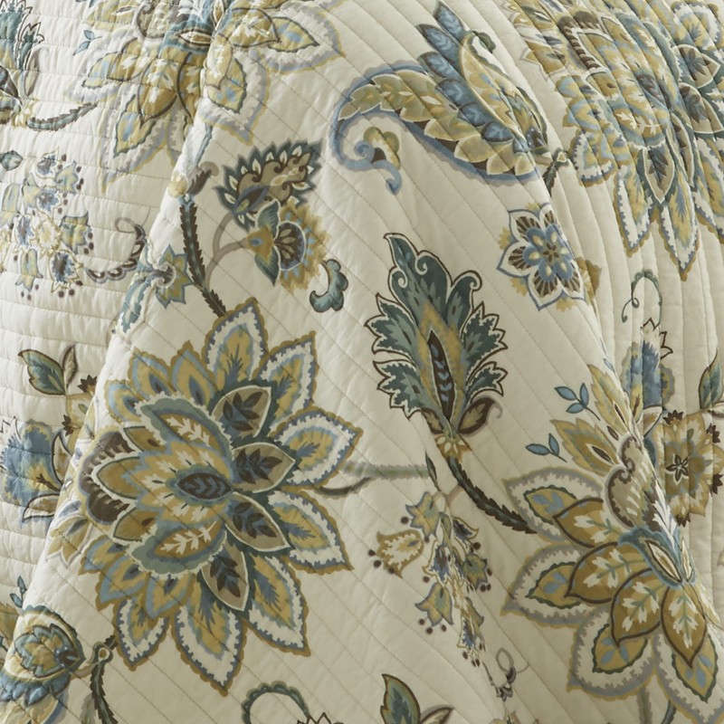 Levtex Home - Grey Palladium Quilt Set - Full/Queen Quilt