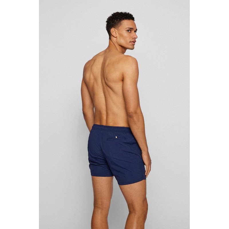 BOSS, Men's Octopus Swim Shorts, Navy 413