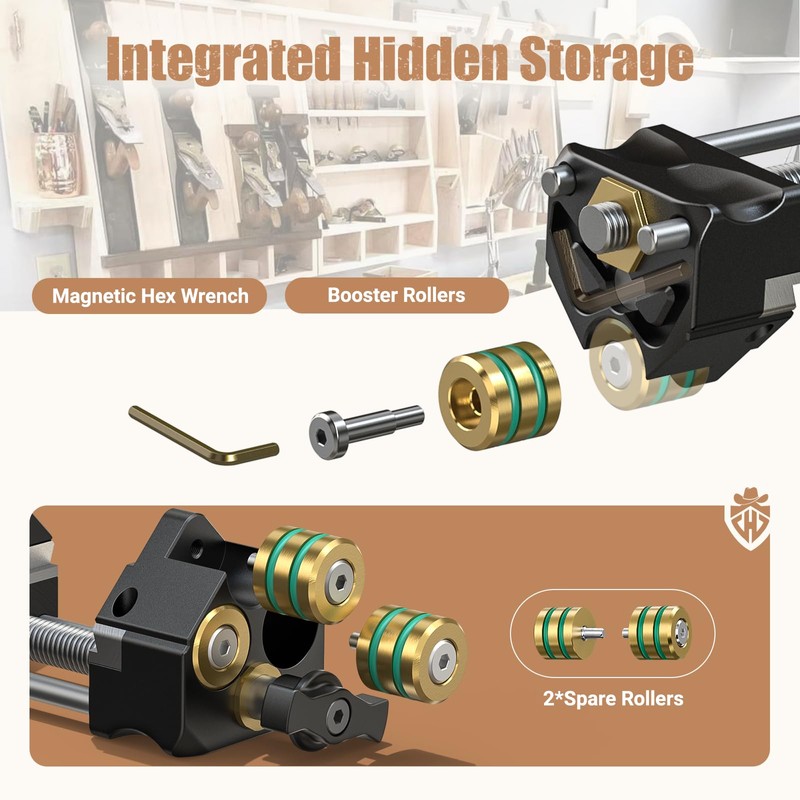 HONGDUI Chisel Sharpening Kit with Honing Guide, Sharpening Angle Fixture