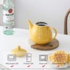 KOOV Ceramic Teapot with Infuser, 40 ounce Tea Pot with