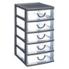 AC-Déco 5Five - Plastic Storage Tower 5 Drawers Large Model