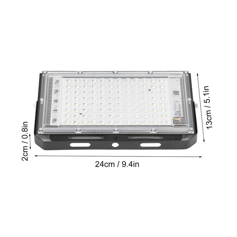 100W LED Flood Light Super Bright 10000 Luminous 120° Beam