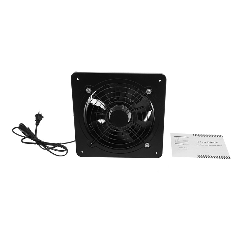 Pinelicorn 8 Inch Wall Mounted Window Exhaust Fan 80W 500CFM