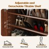 Soohow Shoe Cabinet with Doors, 7 Tier 28 Pairs Shoe