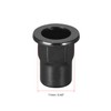 sourcing map M8 Rivet Nuts, Thread Half Hexagonal Carbon Steel