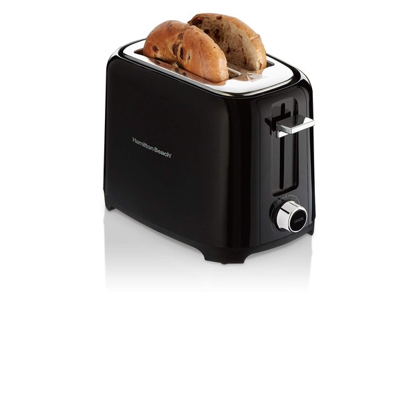 2 Slice Black Coolwall Toaster, with Extra Wide Slots