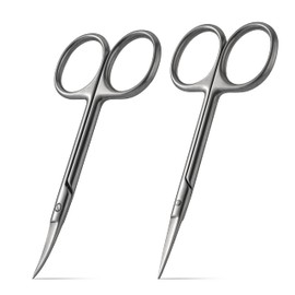 BEZOX 2 STÃCK Profi Nagelschere - Extra Scharfe Nagelscheren mit gebogener Schneide and Gerade Schneide