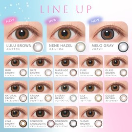 Candymagic BLB 1 Day Candy Magic BLB One Day [Color] Sugar Brown [PWR] ±0.00 (No Degree) 10 Pieces, 1 Box
