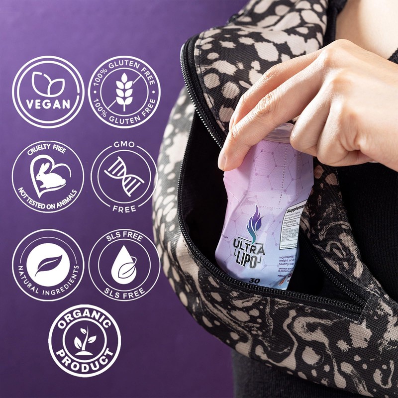 Ultralipo Natural Supplement for Wellness Support - 30 Day Supply,Convenient