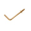 One Stop DIY 48 x Shoulder Bolts Straight L Cup Hooks 32mm EB Steel