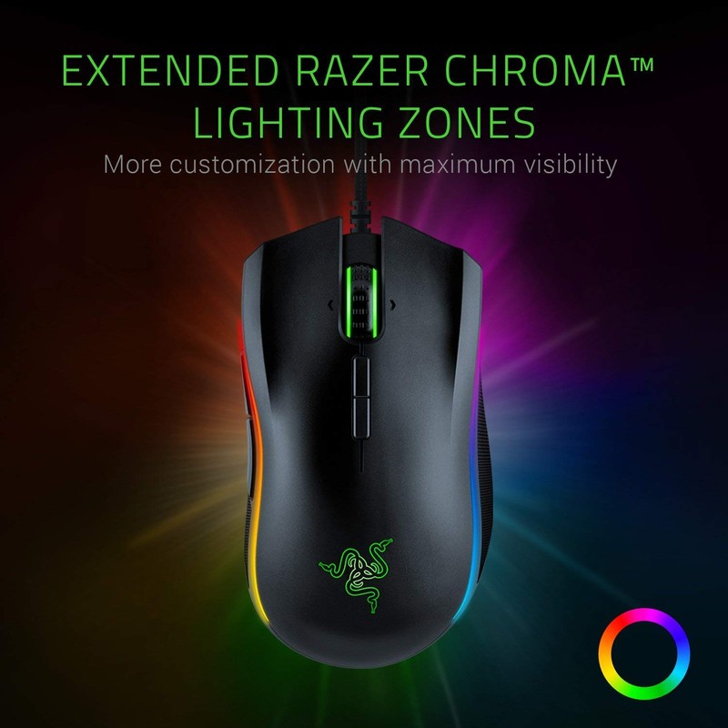 Razer Mamba Elite Gaming Mouse with 16.000 DPI 5G Optical