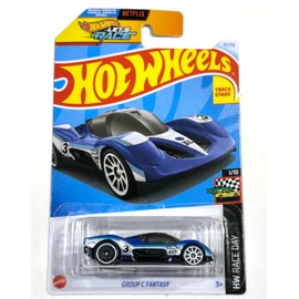 Hot Wheels 2024 - Group C Fantasy - Blue - HW Race Day 1/10 - Let's Race